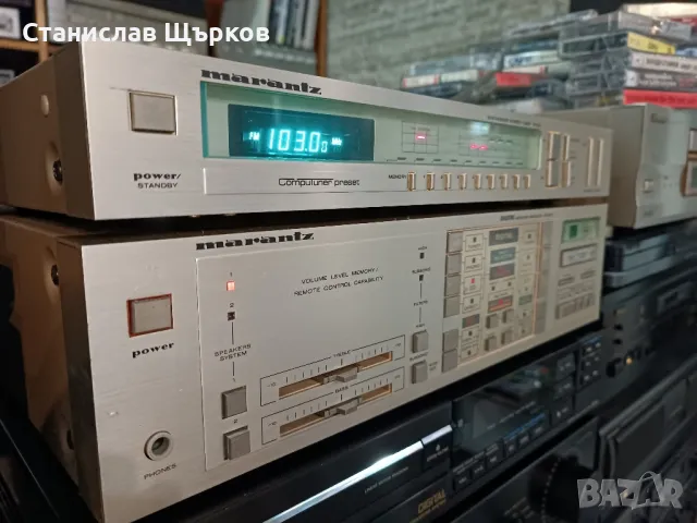 Marantz PM-630/ST-521 Vintage Stereo System , снимка 2 - Ресийвъри, усилватели, смесителни пултове - 47270406