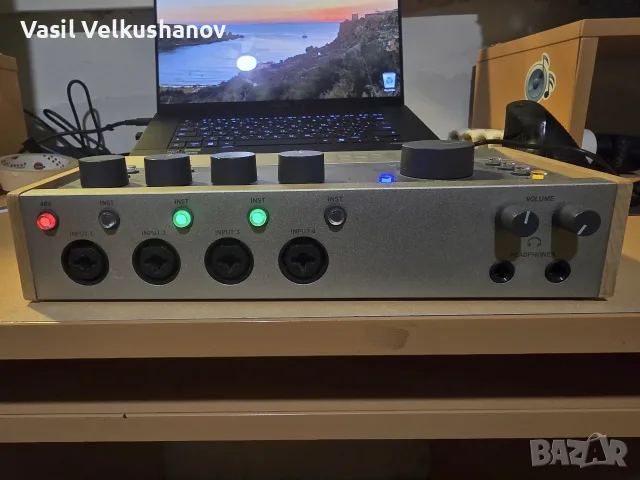 Universal Audio Volt 476p USB Audio Interface, Звукова карта, снимка 3 - Аудиосистеми - 56404866