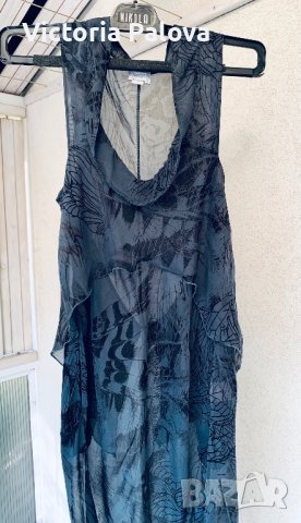 Копринена рокля TRANZIT PAR SUCH Италия, снимка 1 - Рокли - 42431356