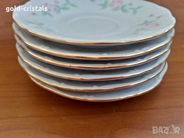  Порцелан чехословакия чинии чинийки, снимка 7 - Антикварни и старинни предмети - 30467587