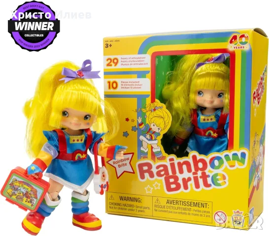 Модна кукла Rainbow Brite, снимка 6 - Кукли - 56160883