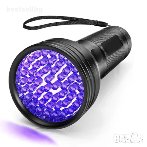 Мощен UV фенер лампа ултравиолетова светлина ув фенерче за камък смола, снимка 4 - Къмпинг осветление - 48142461