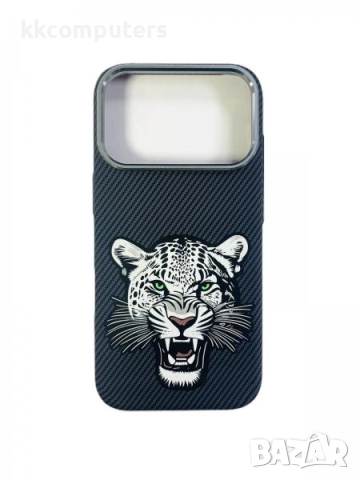 Калъф PVC Карбон MagSafe / Тигър / за iPhone 17 Pro Max 6.9 Баркод : 3133052