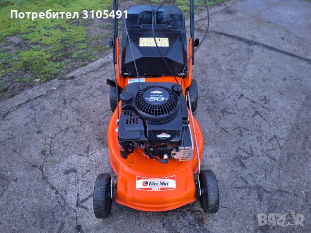 Косачка Briggs Oleo-mac 5к.с.самоходна с кош мулчираща, снимка 3 - Градинска техника - 54009741
