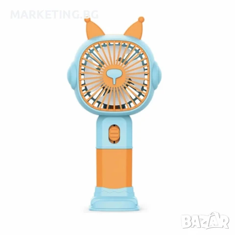 Компактен преносим акумулаторен USB вентилатор, снимка 5 - Вентилатори - 50525528