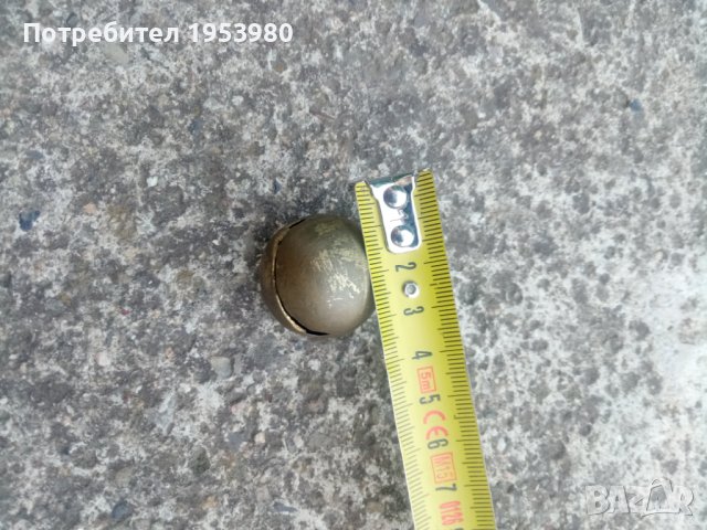 Звънец тип орех, снимка 2 - Антикварни и старинни предмети - 42140578