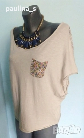 Три различни броя / Дамски топ / блуза тип туника "Zara" и Italy / унисайз , снимка 9 - Туники - 36901939