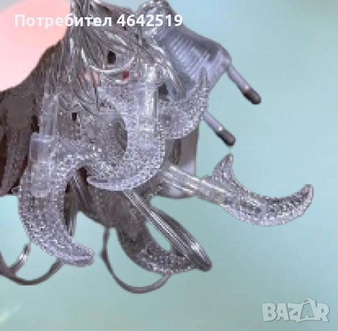 Празнични Коледни лампички с форма на лунички, снимка 2 - Декорация за дома - 52337531