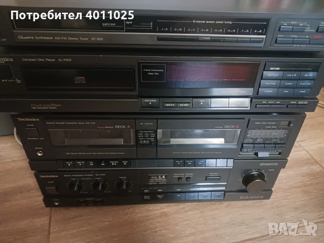 Сет на Technics 5 компонента, снимка 4 - Аудиосистеми - 51429969