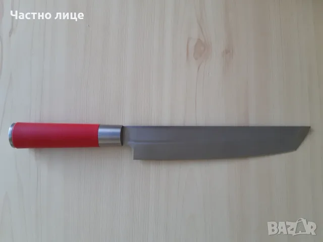 Готварски нож F. Dick Red Spirit Tanto, острие 21 см, снимка 2 - Ножове - 55842117