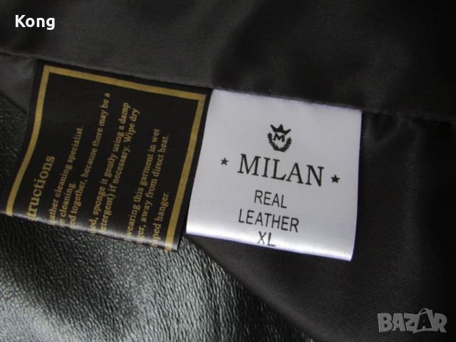 Пилотско яке Air Force USA F-4 Phantom II бомбър Pilots Military естествена кожа манто Milan  , снимка 12 - Якета - 53150650