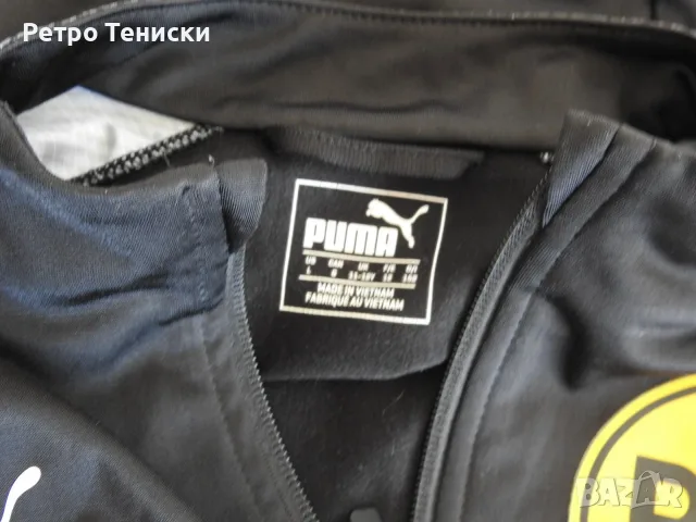 Яке на Борусия Дортмунд • PUMA • черно • размер L • Деца, снимка 3 - Тениски - 56319160