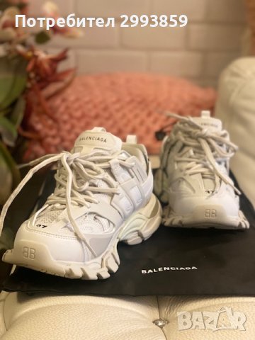 маратонки Баленсиага*37*BALENCIAGA women's track trainers in white*, снимка 2 - Маратонки - 42254176