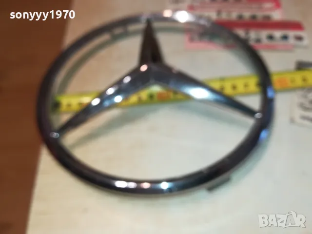 MERCEDES-19СМ ЕМБЛЕМА ЗА КАМИОН-ВНОС SWISS , снимка 2 - Аксесоари и консумативи - 48812571