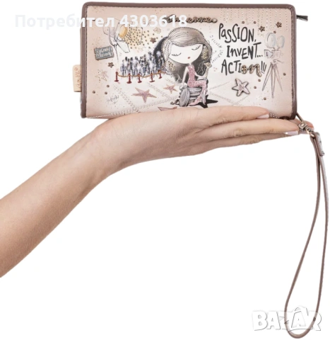 Портфейл Anekke Hollywood large RFID