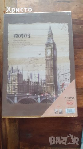 албум за 300 снимки 10х15 см или 4х6 инча, чисто нов Лондон