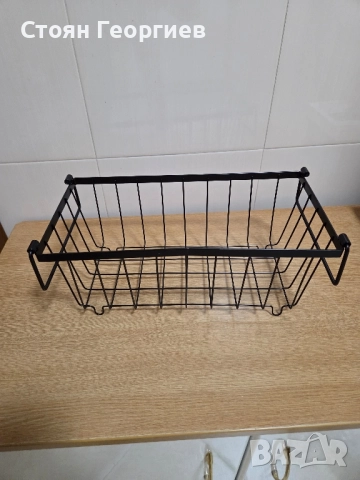 4 броя метални кошници за фризер 35×18×15см, снимка 2 - Други стоки за дома - 51704896