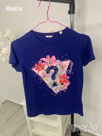 Тениска на Guess, размер 16г но е подходяща и за XS-S, снимка 2 - Тениски - 50829504