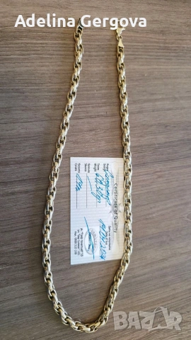 Златен ланец, снимка 3 - Колиета, медальони, синджири - 54218030