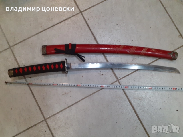 Красив самурайски меч,катана,сабя,ятаган,рапира,шпага, снимка 3 - Антикварни и старинни предмети - 52320876