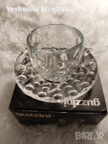 Стеклянный набор для эспрессо и десертов, снимка 3 - Прибори за хранене, готвене и сервиране - 52932733