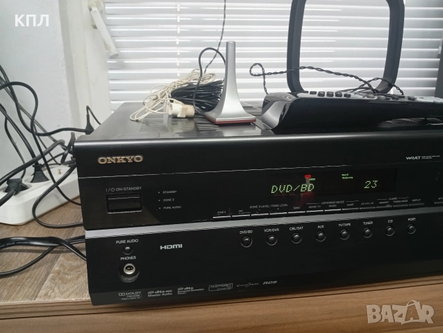 7.1 канален ресивър ONKYO TX-SR 577, снимка 2 - Ресийвъри, усилватели, смесителни пултове - 52770995