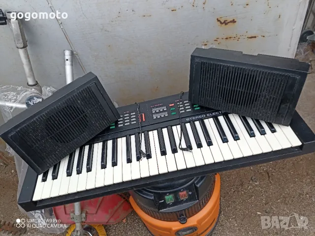 Синтезатор CONDOR MC 9000, STEREO със свалящи тон колони, пиано, пияно, синтезатор, клавир, йоника