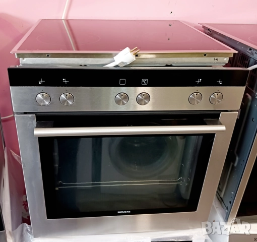 Печка за вграждане с керамичен плот  SIEMENS, снимка 2 - Печки, фурни - 52414844