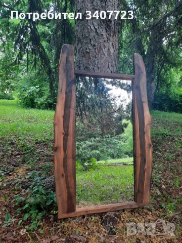 Ръчно изработени огледала от орех и липа , снимка 5 - Огледала - 37000723