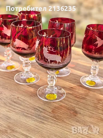 Кристални чаши Egermann Bohemian

, снимка 7 - Сервизи - 55816738