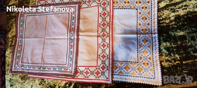 Бродирани възглавници,шевици, снимка 9 - Антикварни и старинни предмети - 53339208