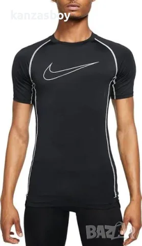 Nike Pro Dri-FIT Men s Tight Fit Short-Sleeve - МЪЖКА ФИТНЕС ТЕНИСКА НОВА БЕЗ ЕТИКЕТИ ХЛ, снимка 2 - Тениски - 55709906