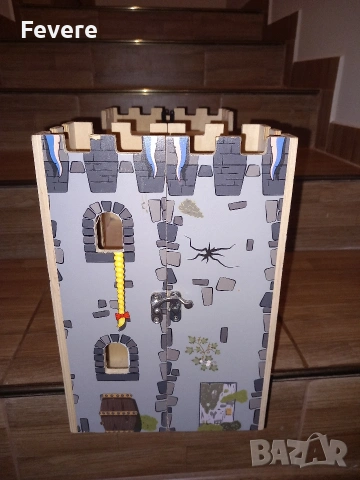 Дървен замък , снимка 2 - Играчки за стая - 53302604