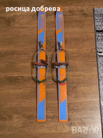 Детски ретро ски, произведени в Германия- 30 евро Дължина - 87 см Бургас, изпращам с куриер Спиди, снимка 6 - Антикварни и старинни предмети - 53331861