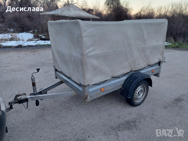 Ремарке с брезент 