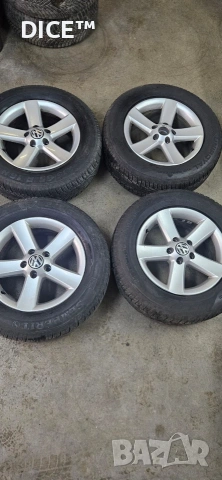 VW 16 5х112 лети джанти Фолксваген Тигуан Пасат Шаран. 215/65/16