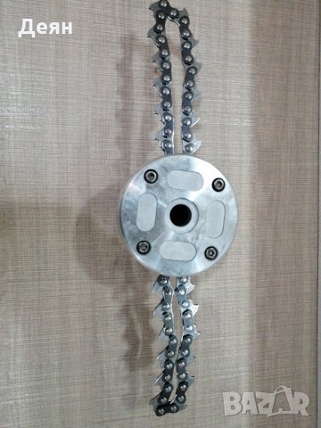 Универсална глава с верига за бензинов тример, снимка 2 - Градинска техника - 30756591