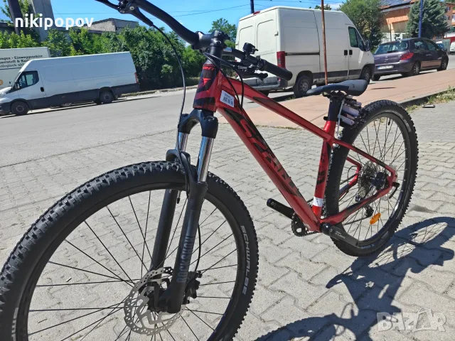 Промо велосипед 27.5" Sprint APOLON PRO червен, снимка 7 - Велосипеди - 56070219
