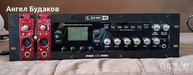 Line 6 POD X3 Pro Rack процесор/usb интерфейс за китара + Line 6 FBV Express footswitch
