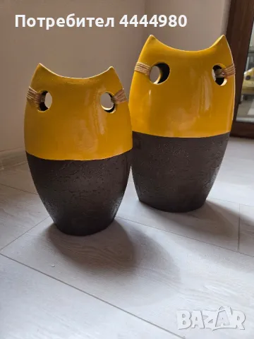 Вази наподобяващи котешки ушенца , снимка 2 - Вази - 49908102