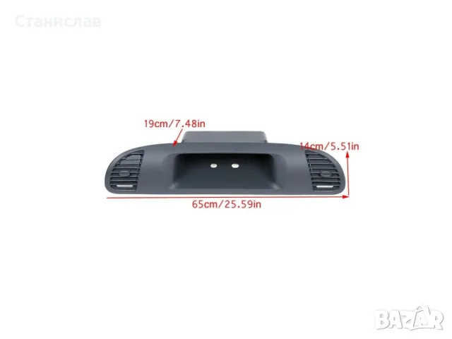 Преден десен въздуховод за Mercedes Sprinter W903 Facelift, снимка 8 - Части - 47677020