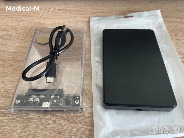 Кутии за хард дискове кутия за хард диск SSD Hdd 2,5 USB 3.1, снимка 5 - Други - 54180779