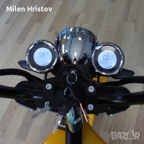 ЕЛЕКТРИЧЕСКИ СКУТЕР ТИП ЧОПЪР CP-4 MAXI, 3500W, снимка 7 - Мотоциклети и мототехника - 52617481