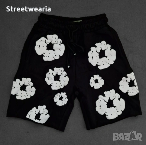  Denim Tears Shorts (Black къси гащи)