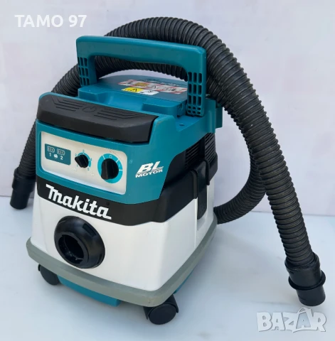 Makita DVC862L - Безчеткова акумулаторна прахосмукачка за сухо и мокро почистване 