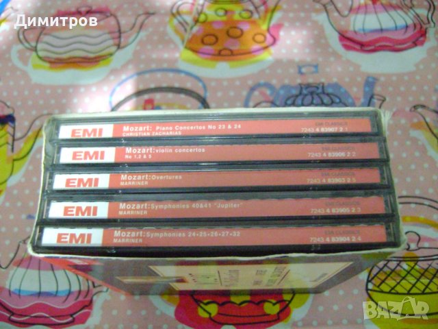СИМФОНИИ НА Моцарт  5 КОМПАКТДИСКА , снимка 3 - Антикварни и старинни предмети - 44198975