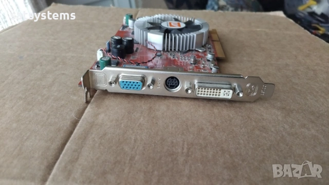 Видео карта ATi Radeon Asus X1650 Pro 512MB GDDR2 128bit AGP, снимка 2 - Видеокарти - 53928304