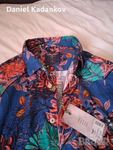 Мъжка риза-Gulf Biro Ansio, снимка 4 - Ризи - 54340998