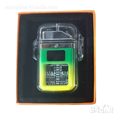 Елегантна прозрачна ветроустойчива запалка с LED светлинки, снимка 14 - Други - 52316474