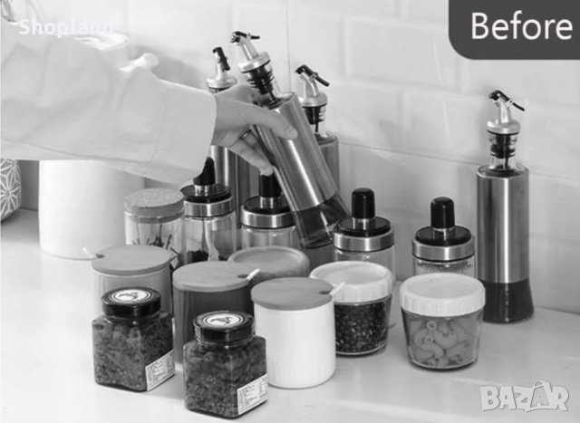 Стойка за подправки на 3 нива, снимка 10 - Аксесоари за кухня - 44194381